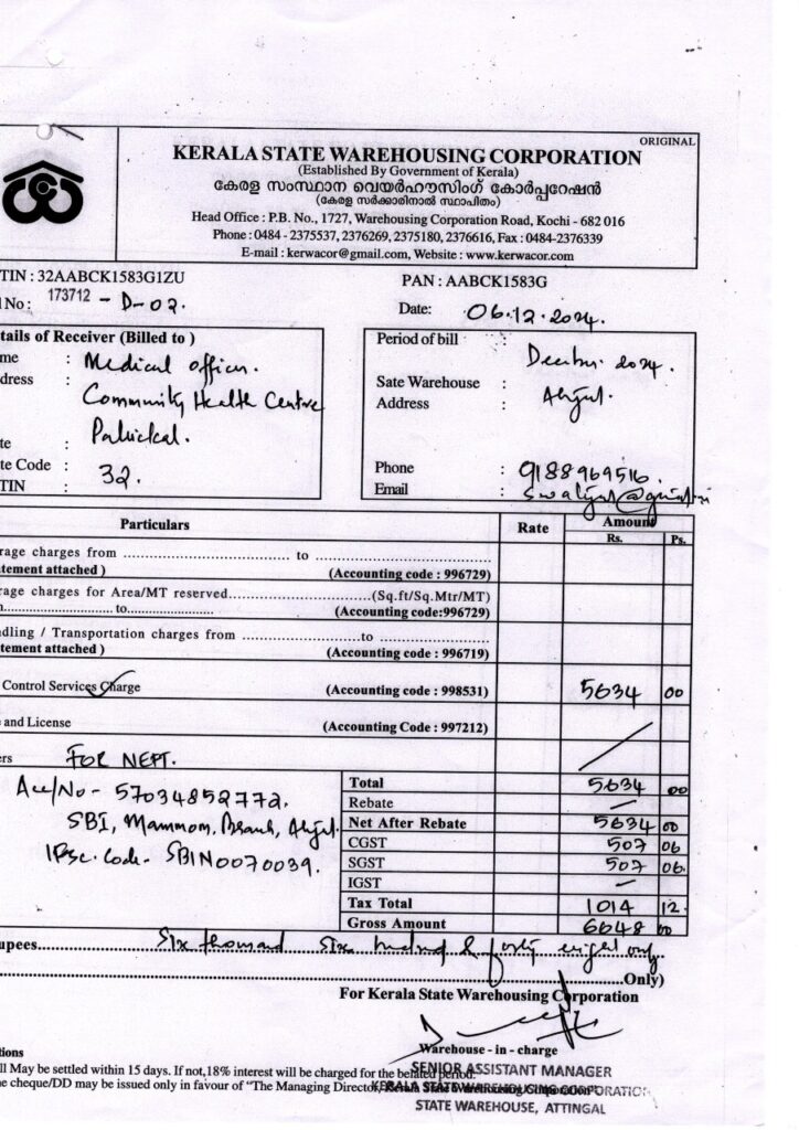 Kerala State Warehouse Corporation